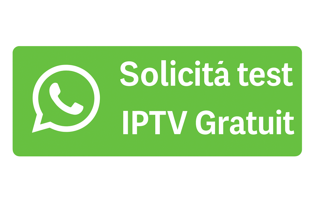 Solicită test IPTV Gratuit