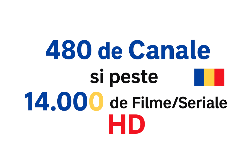 480 de canale in iptv