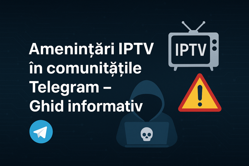 amenințări iptv în comunitățile telegram – ghid informativ