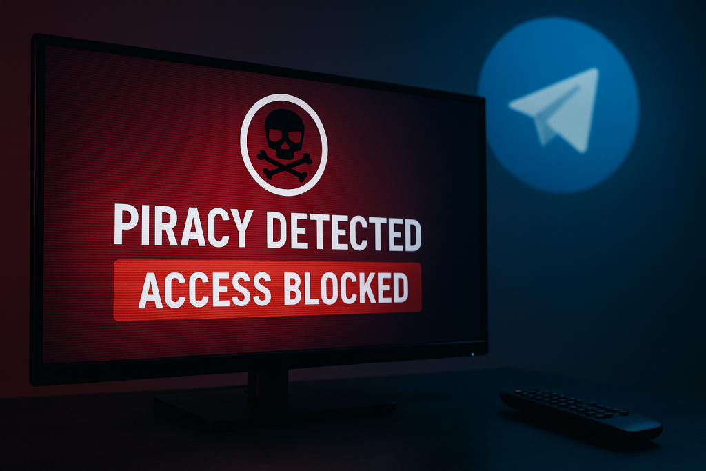 lovitura dură împotriva iptv ului pirat – telegram promite să lupte împotriva emisiunilor ilegale