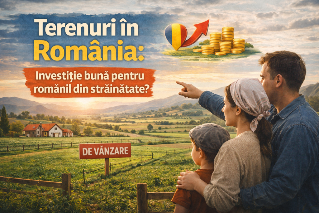 terenuri în românia investiție bună pentru românii din străinătate